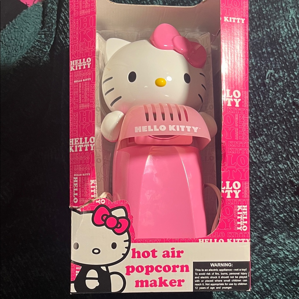 Hello Kitty Pink and White Popcorn Maker